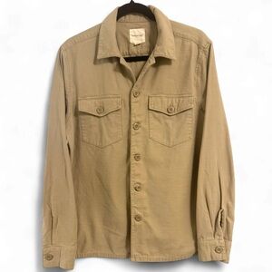 American Eagle Khaki Trendy Oversize Fall Shacket M Mens,Oversized‎ for M Women.
